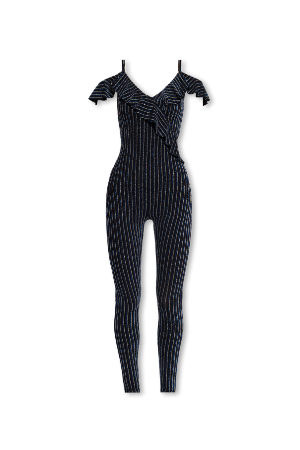Black Jumpsuit with lurex threads Dsquared2 Vitkac GB